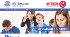 Desktop Screenshot of eifel-gymnasium.de